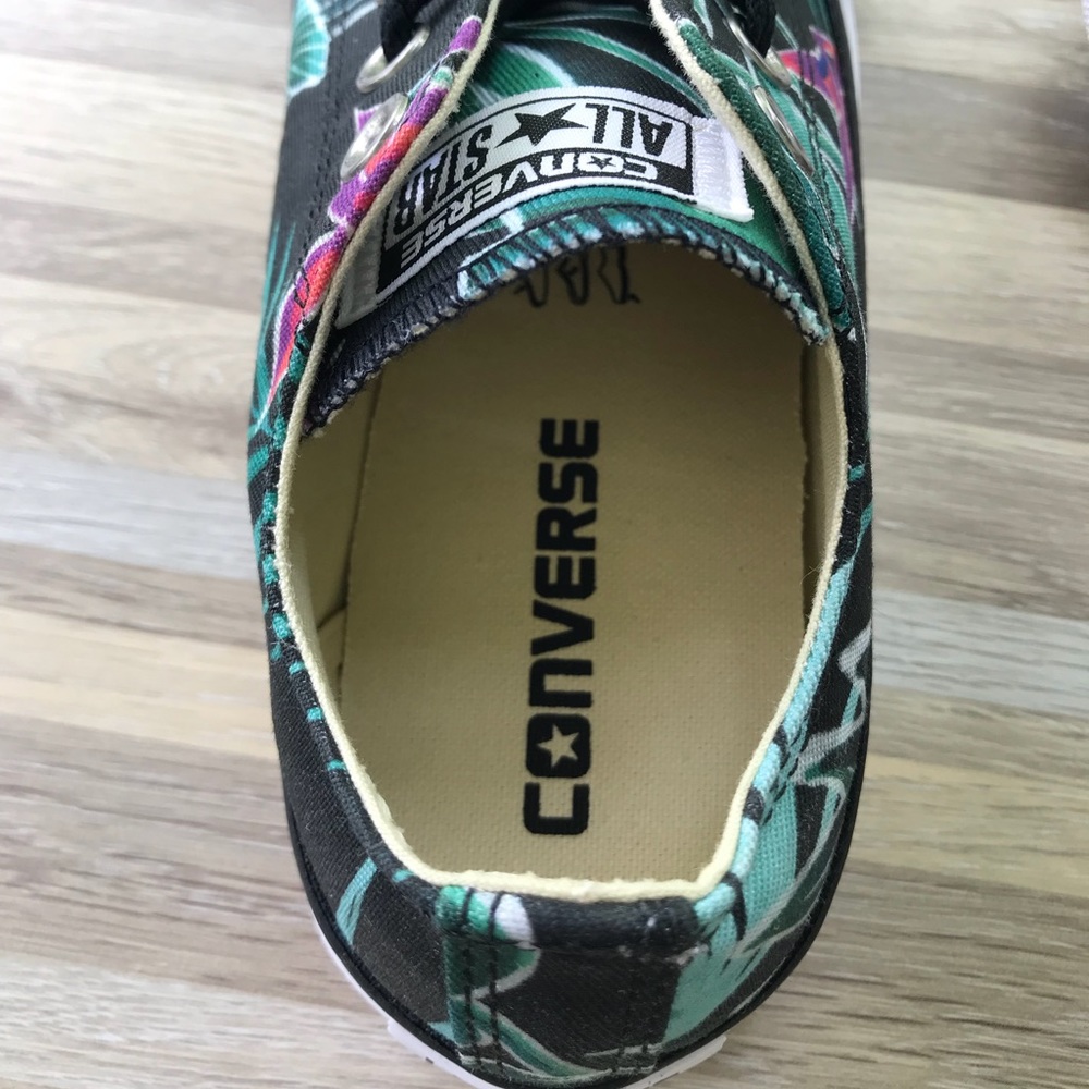 NWT Converse Ctas OX Menta/Black WMNS AUTHENTIC - Picture 5 of 8